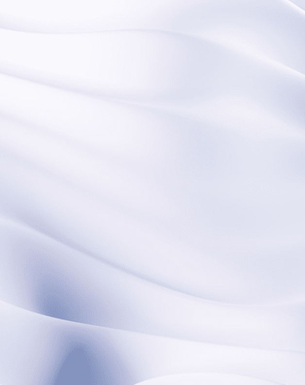 Soft, flowing waves of light blue and white create a smooth, tranquil background.