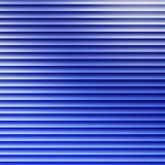 Abstract Blue and White Ribbed Glass Background with Vertical St