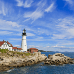 Lighthouse in Portland Maine